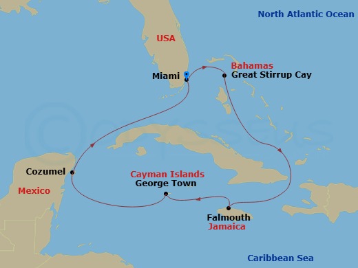 Cruise Map