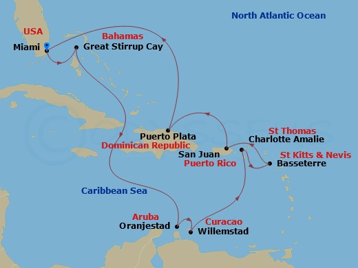Cruise Map