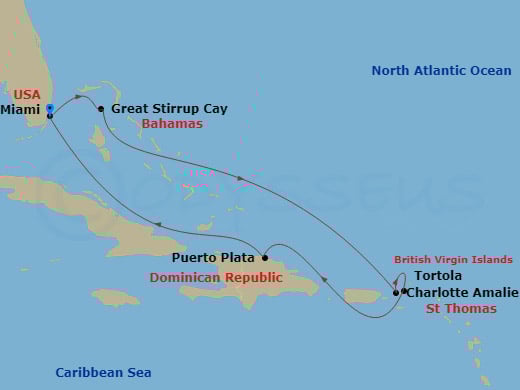 Cruise Map