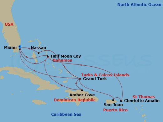 Cruise Map