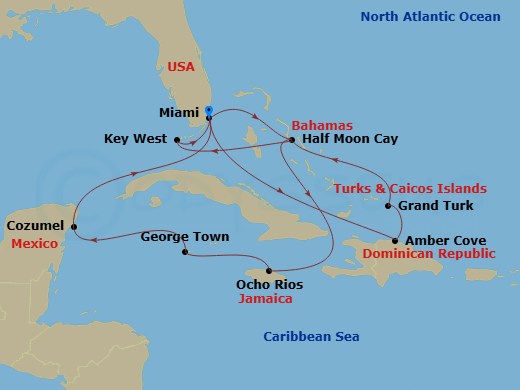 Cruise Map