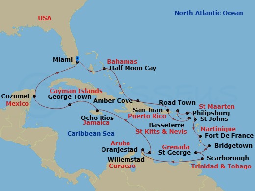 Cruise Map