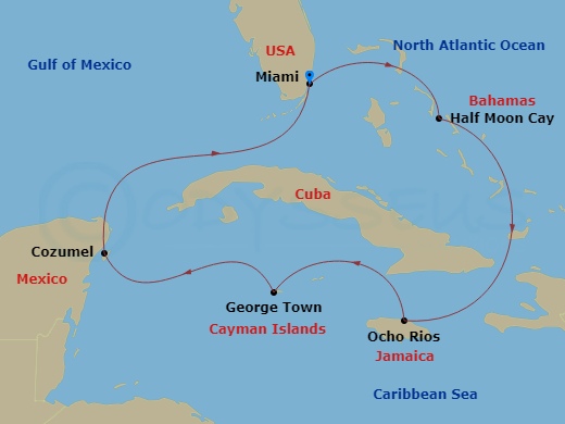 Cruise Map