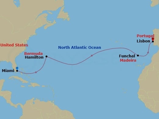 Cruise Map