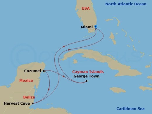 Cruise Map