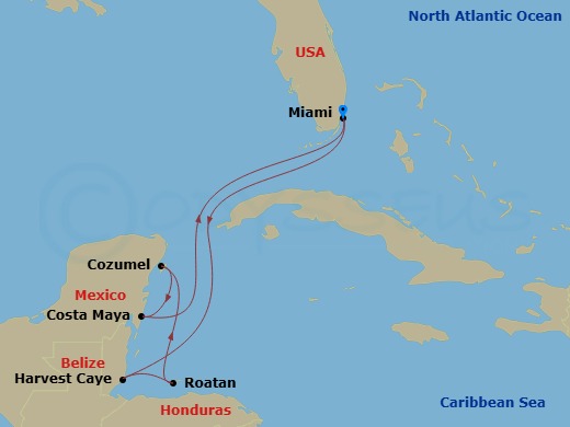 Cruise Map