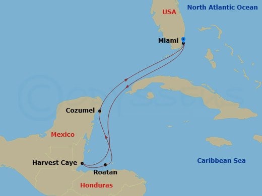 Cruise Map