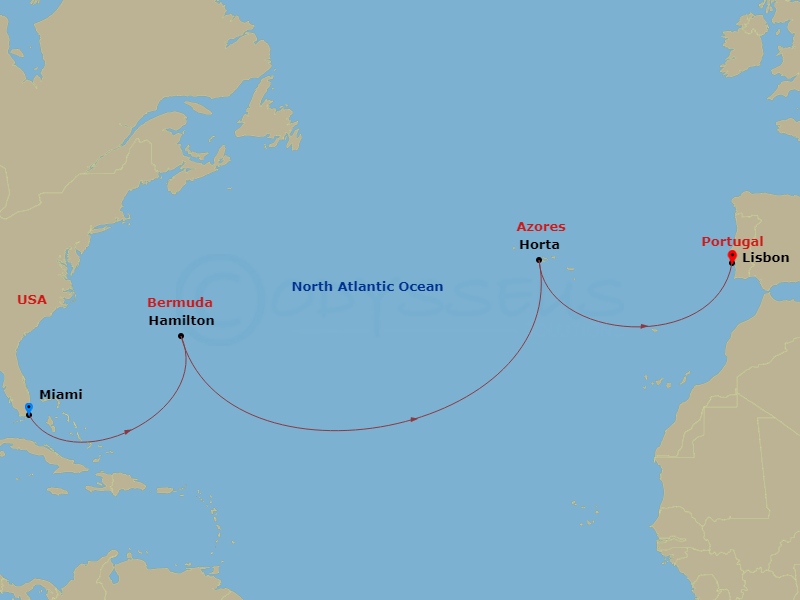 Cruise Map