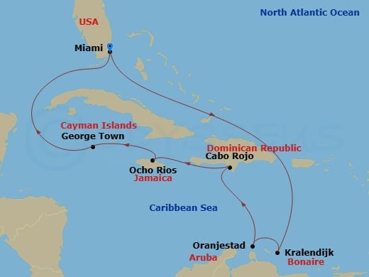 Cruise Map