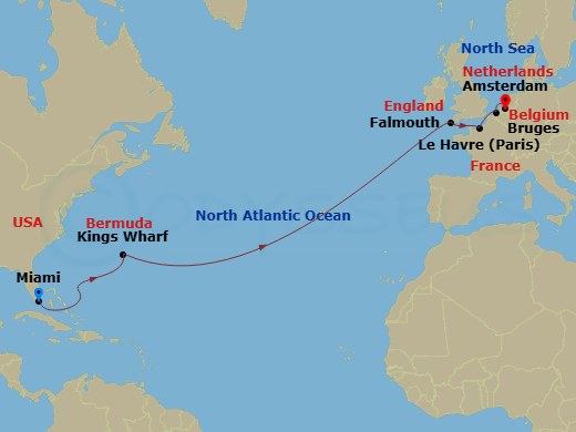 Cruise Map
