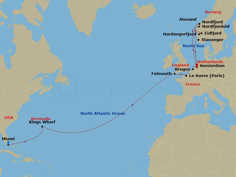 Cruise Map