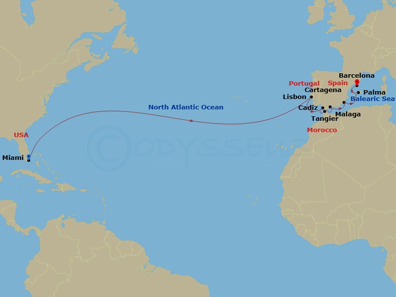 Cruise Map