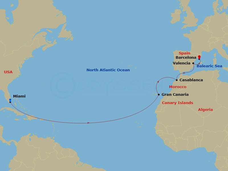 Cruise Map