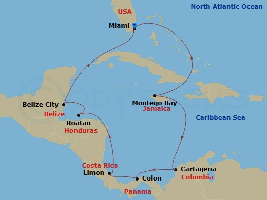 Cruise Map