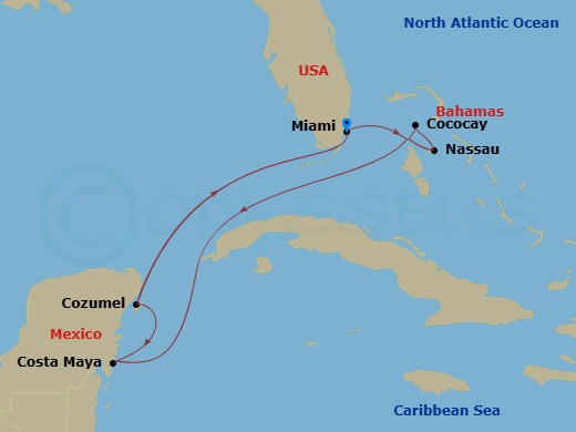 Cruise Map