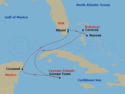 Cruise Map