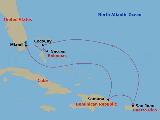 Cruise Map