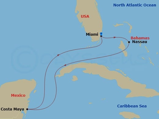 Cruise Map