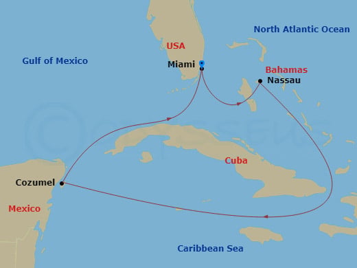 Cruise Map