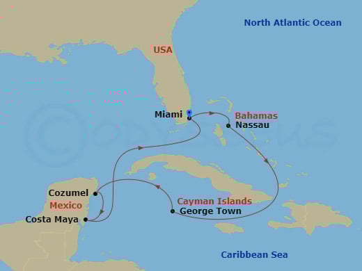 Cruise Map