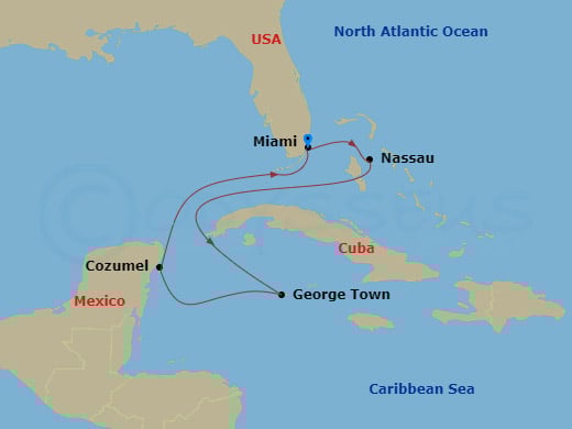 Cruise Map