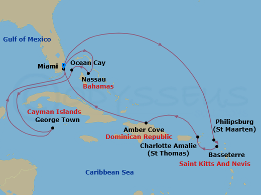 Cruise Map
