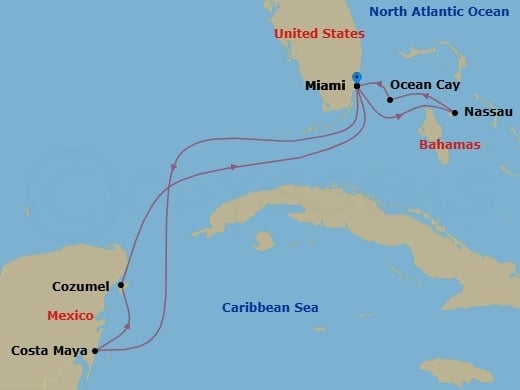 Cruise Map
