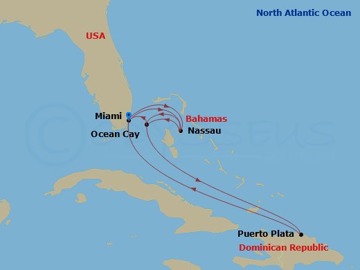 Cruise Map