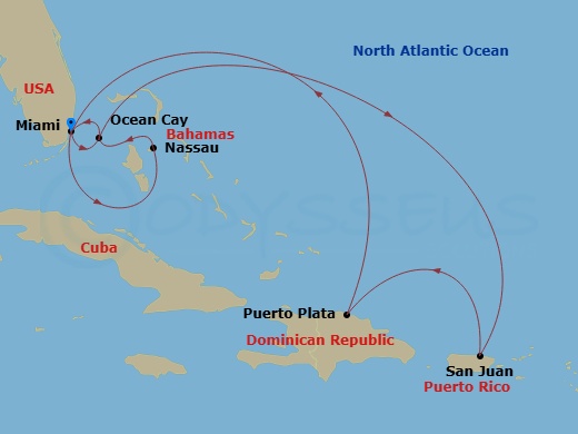 Cruise Map