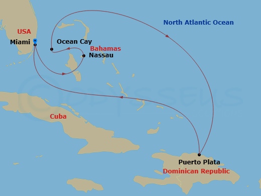 Cruise Map
