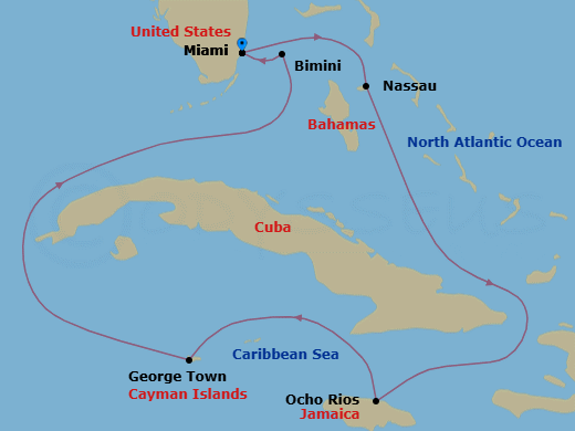Cruise Map