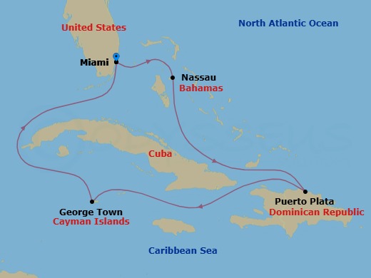 Cruise Map