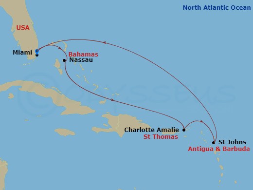 Cruise Map