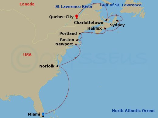 Cruise Map