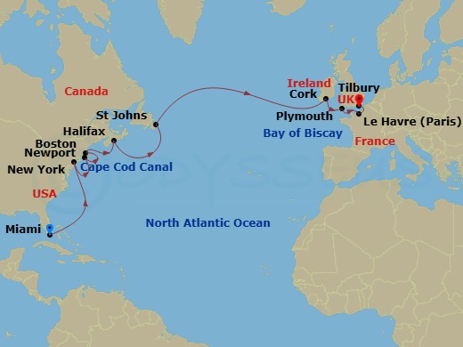 Cruise Map