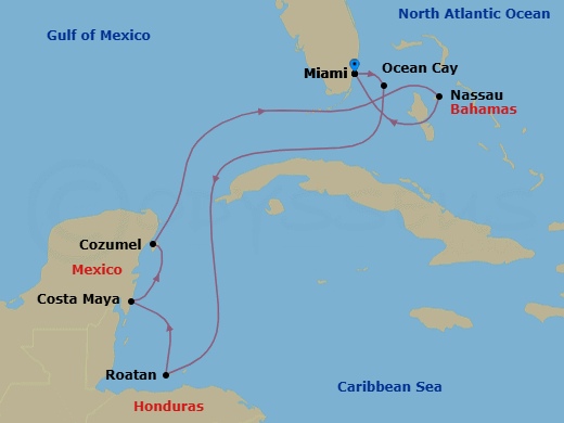 Cruise Map