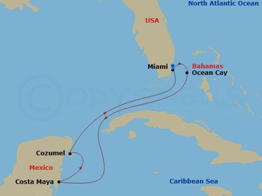 Cruise Map