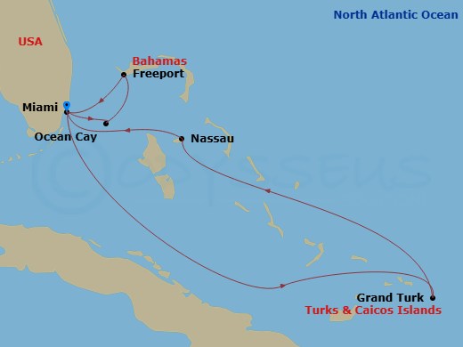 Cruise Map