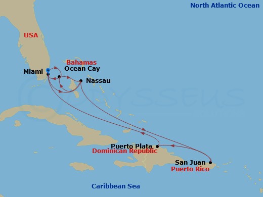 Cruise Map