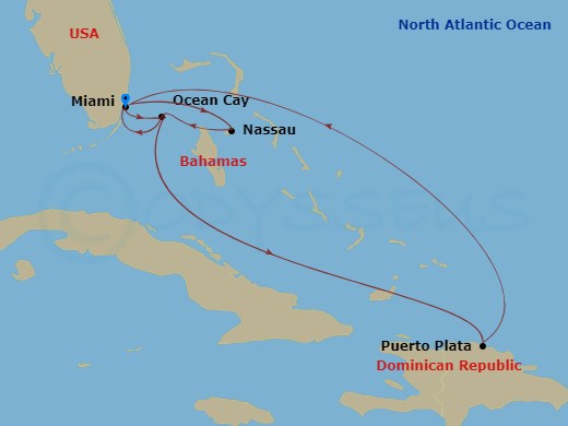 Cruise Map