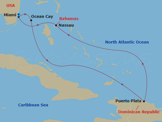Cruise Map