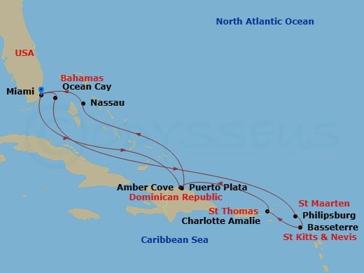 Cruise Map