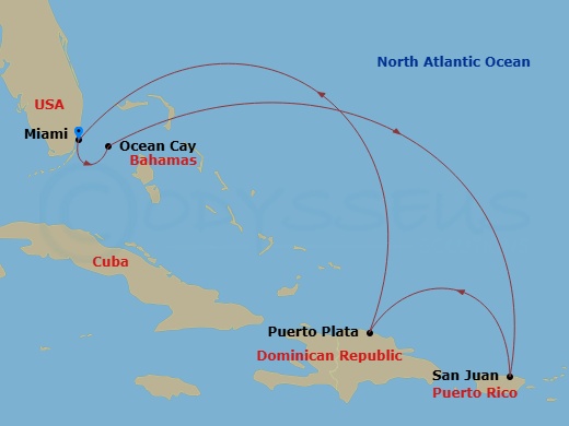 Cruise Map