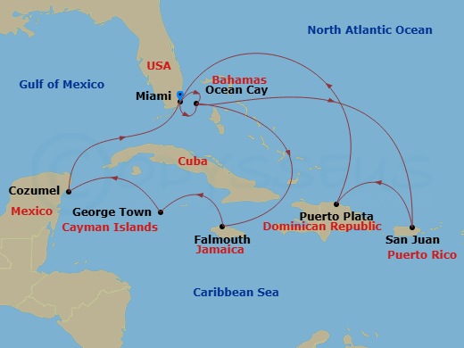 Cruise Map