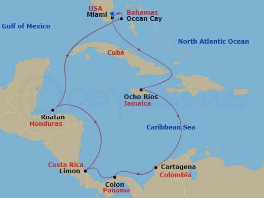 Cruise Map