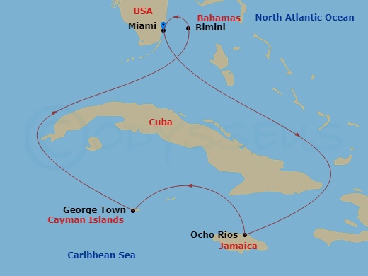 Cruise Map