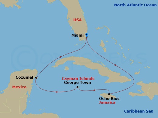 Cruise Map
