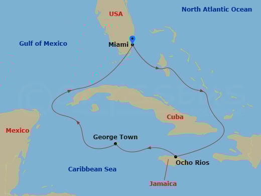 Cruise Map