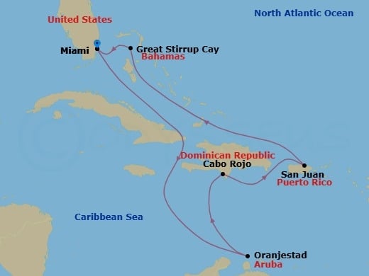 Cruise Map