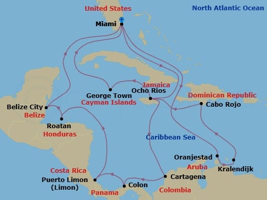 Cruise Map